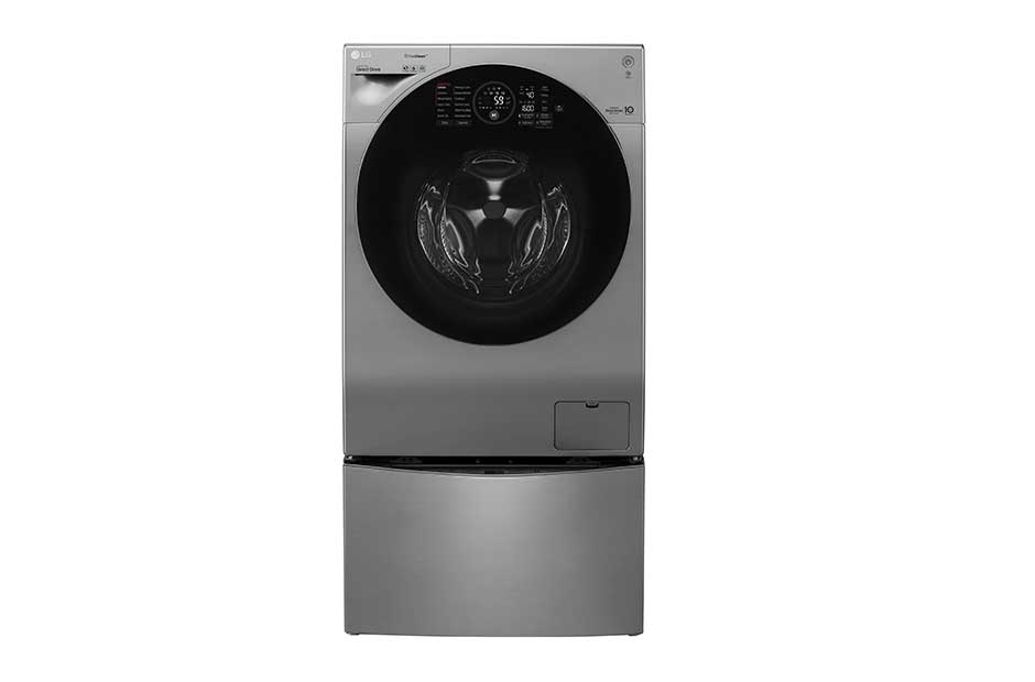 LG 12 kg Wash Twin Wash Front Loader Washing Machine: FH6G1BCHK62