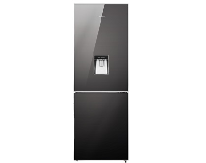 Hisense 420ltr Bottom Freezer Fridge with Mirror Design