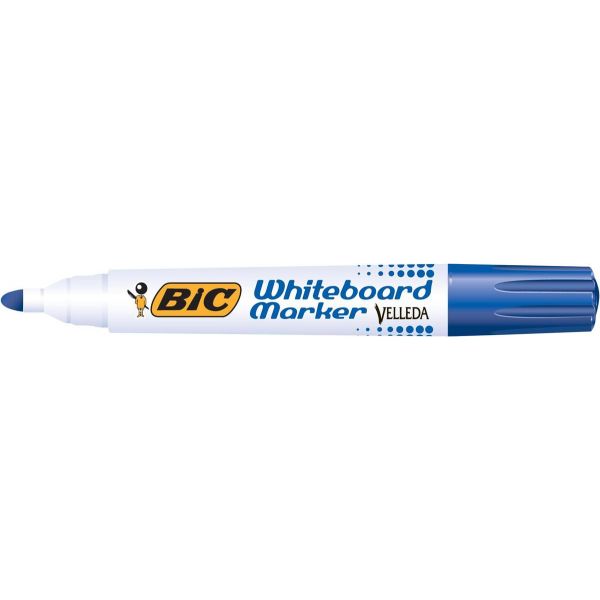 BIC Velleda 1701 Whiteboard Bullet Point Marker - Blue (Box of 12)