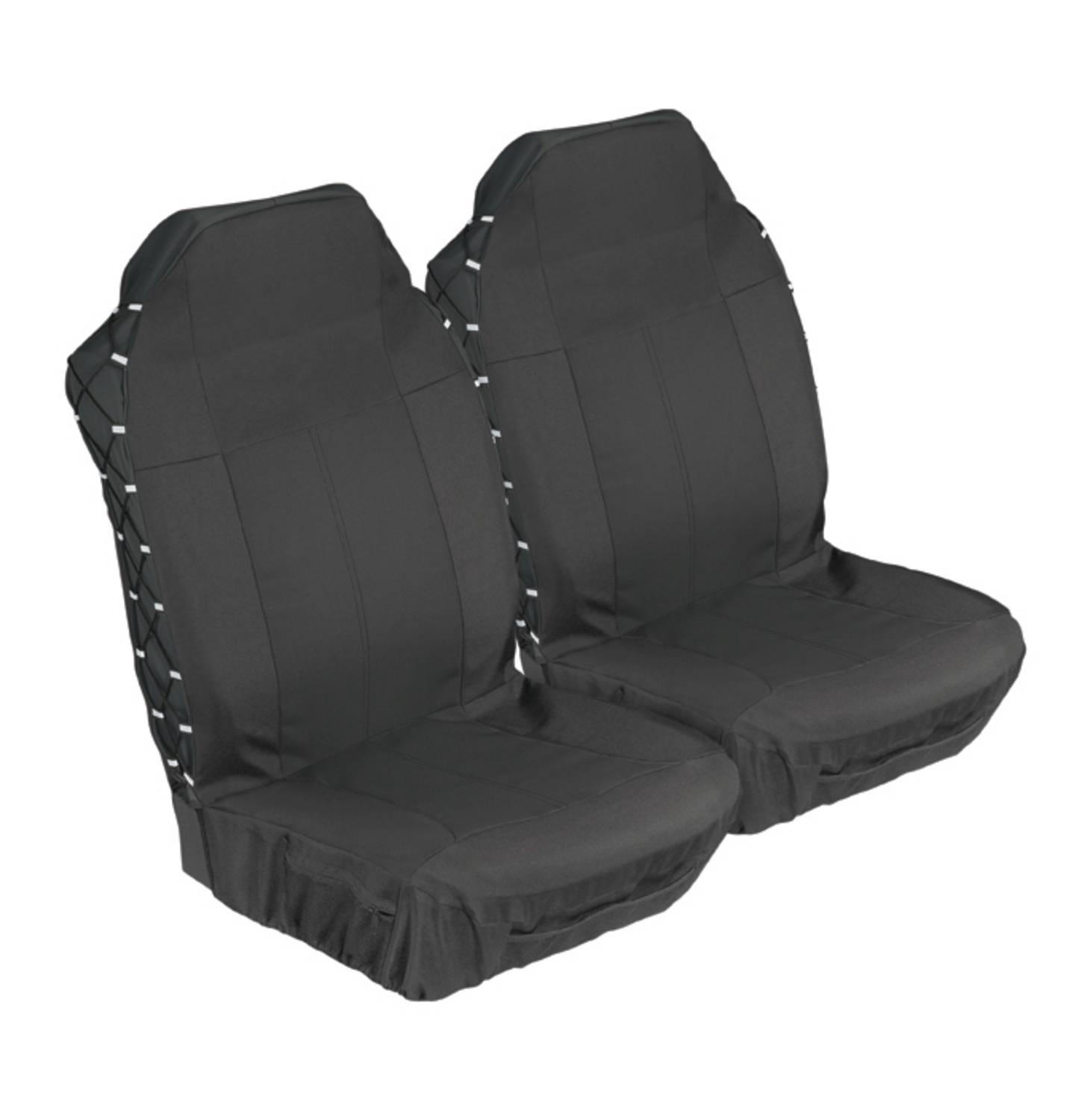 Stingray Explorer Front Seat Cover Set (2 Piece) - Black