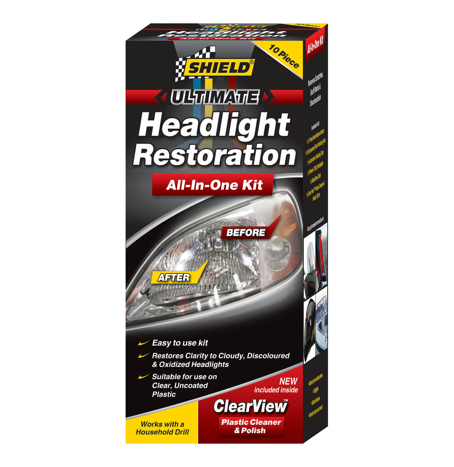 Shield Headlight Restoration Kit