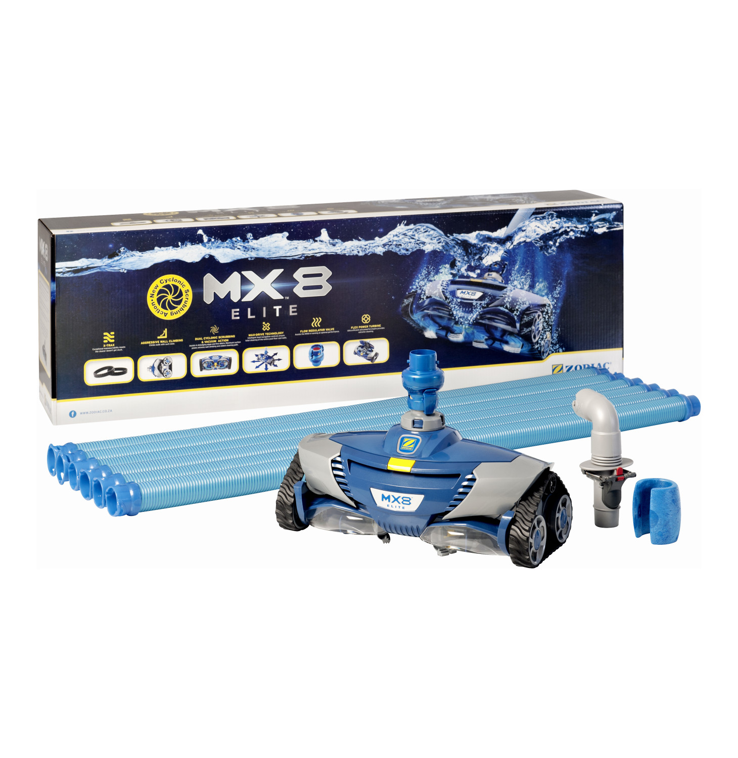 Zodiac MX8 Combi Elite - Blue/Grey