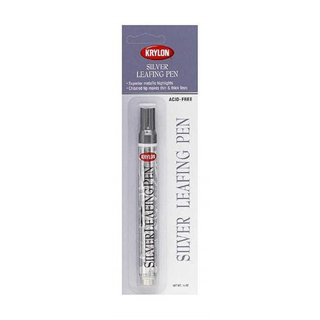 Krylon K09902a00 Leafing Pen-Silver - 975ml
