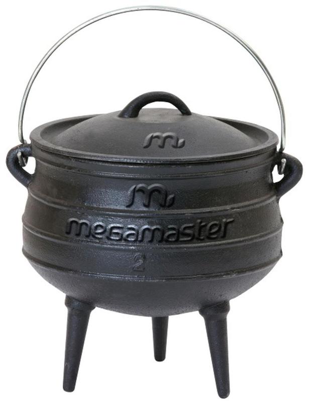 Megamaster ¼ Potjie Pot - Black