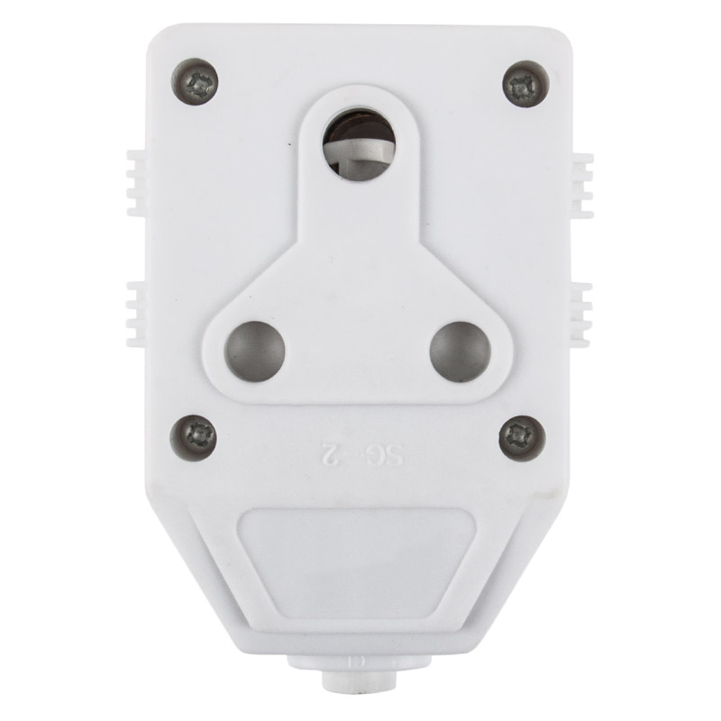 Janus Coupler Double PVC – White