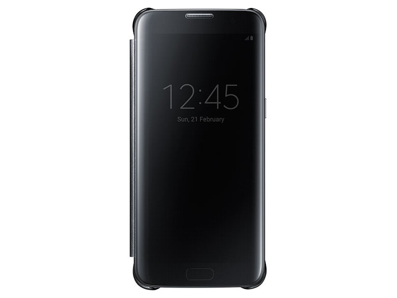 Samsung Galaxy S7 Edge Flip Wallet - Black