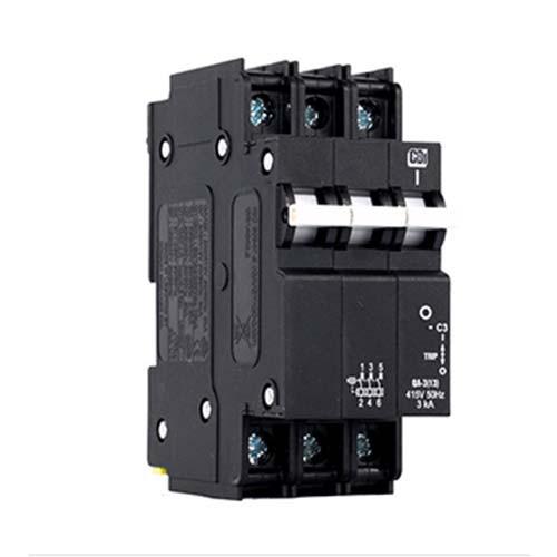 CBI 3ka Circuit Breaker 1 Pole - Black (50A)