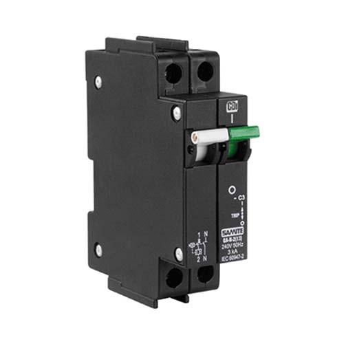 CBI Main Switch 60a 3ka ip+n - White/Green