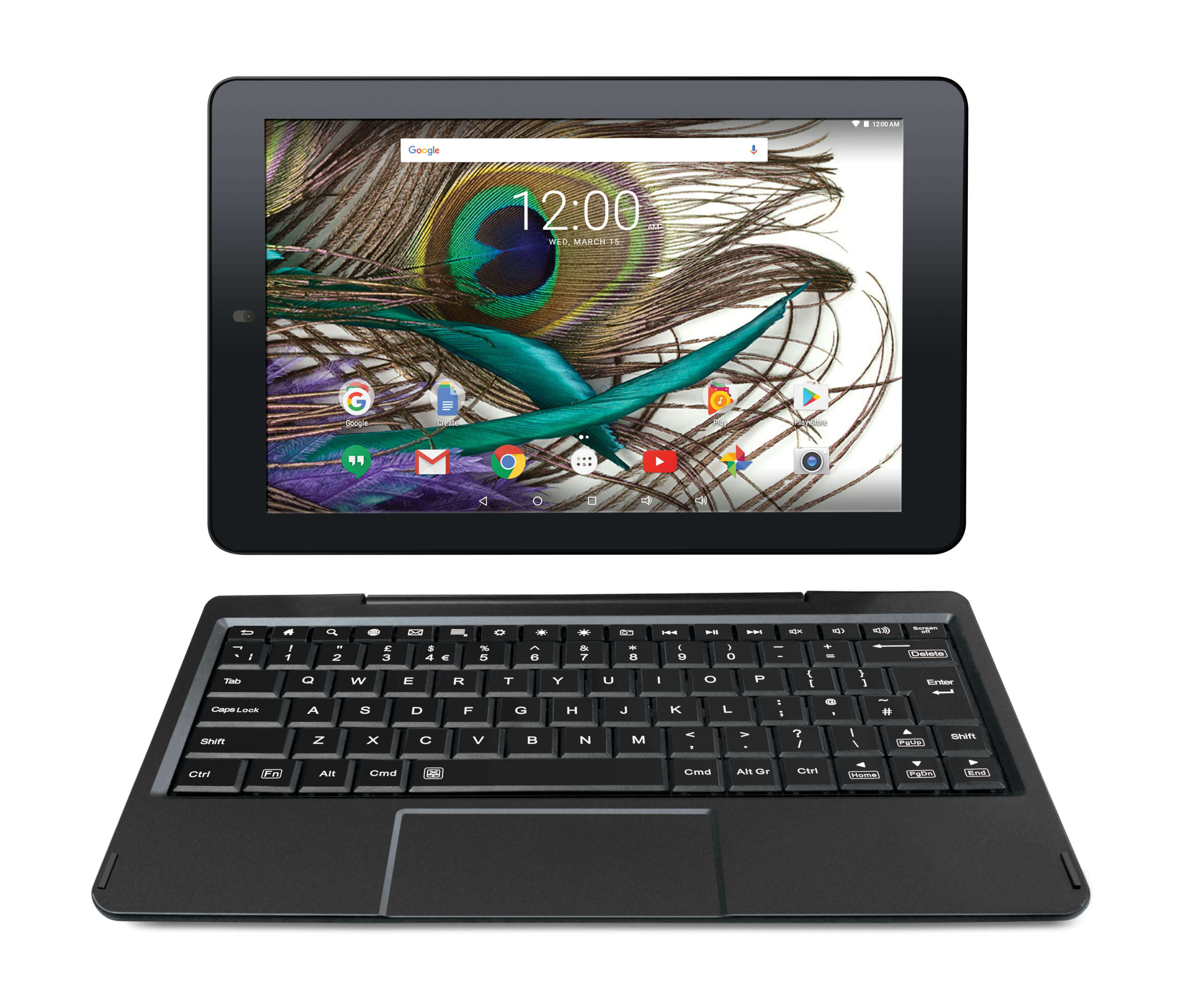 Venturer Saturn Pro 10.1" 32GB Android Tablet with Magnetic Keyboard