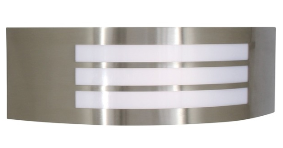 Eurolux O261SC Outdoor Grid Wall Light - Stainless Steel