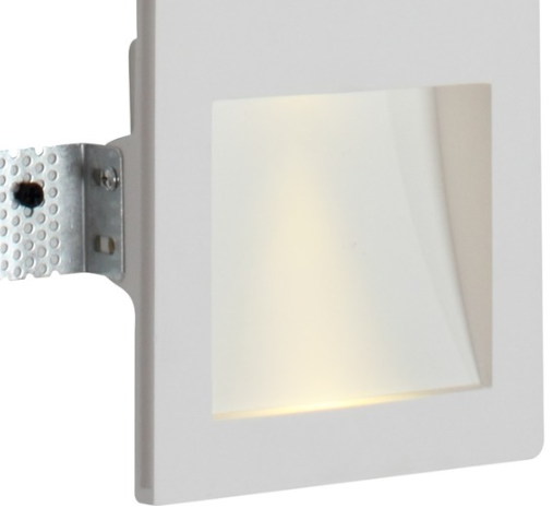 Eurolux Recess Wall Light - White (142 x 170mm)