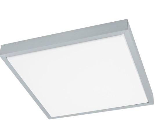 Eurolux Idun1 Square Ceiling Light - Grey (380mm)