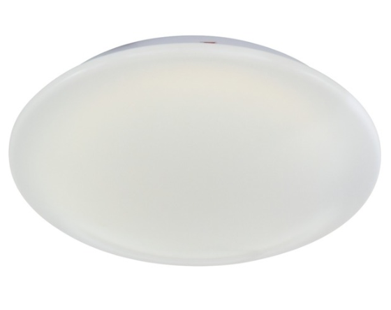 Eurolux Plain Round Ceiling Light - White (330mm)