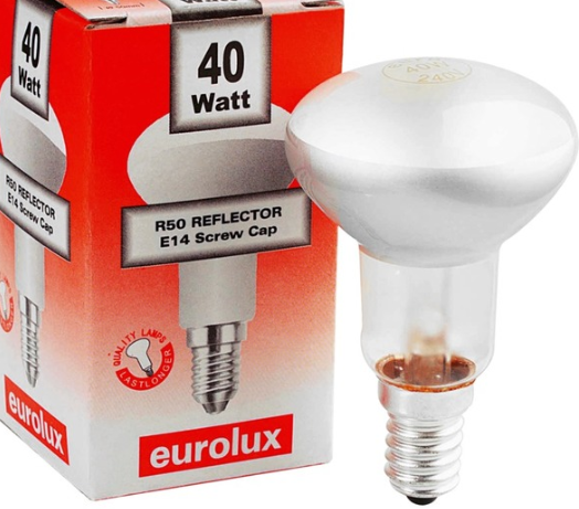 Eurolux including R50 40w Warm White E14