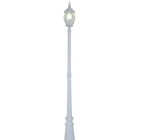 Eurolux Single Pole Lantern - White (1970mm)
