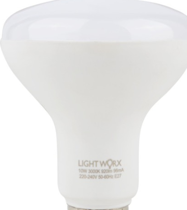 Lightworx LED R80 10w E27 - Warm White