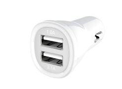 Syntech Kanex Port 3.4A USB Car Charger White