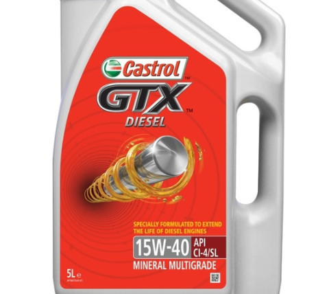 Castrol GTX Diesel 15W-40 (5L)