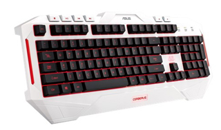 Asus Cerberus Artic Gaming Keyboard