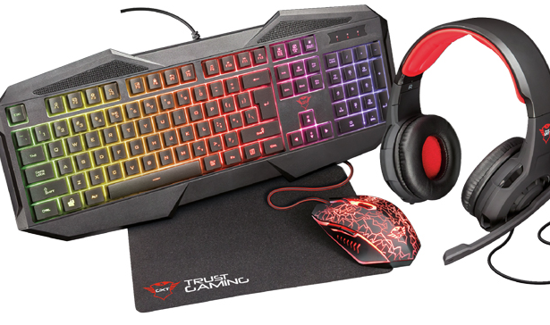 Trust GXT 788RW Essential 4 in 1 Gaming Combo