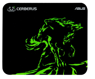 Asus Cerberus Mat Mini Mousepad - Black/Green