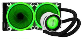 Antec 240mm Aio RGB Liquid Cooler - Green
