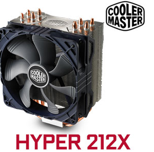 Cooler Master HYPER 212X Computer CPU Cooler 120mm