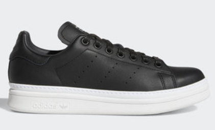 Adidas Stan Smith New Bold Shoes - Core Black