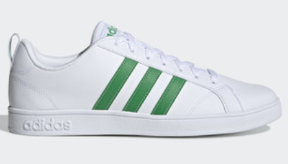 Adidas VS Advantage Shoes - White and Green
