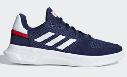Adidas Fusion Flow Shoes - Dark Blue and White 