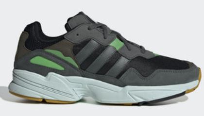 Adidas YUNG-96 Shoes - Core Black and Legend Ivy