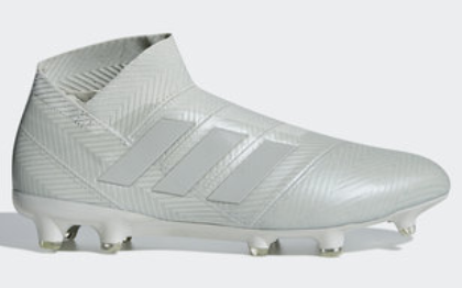 Adidas Nemeziz 18+ Firm Ground Boots - Ash Silver