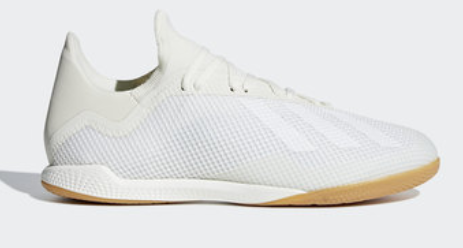 Adidas X Tango 18.3 Indoor Boots - Off White and Gold