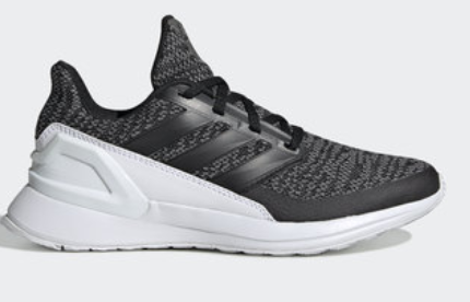 Adidas Rapidarun Shoes - Core Black and Grey Six