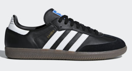 Adidas Samba OG Shoes - Core Black and White