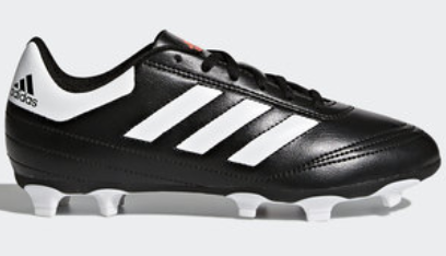 Adidas Goletto 6 Firm Ground Boots - Core Black and White