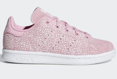 Adidas Stan Smith Shoes - Light Pink and White  