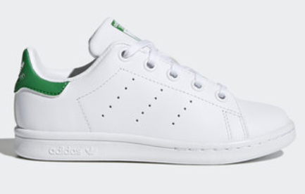 Adidas Stan Shoes - White and Green