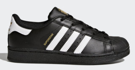 Adidas Superstar Foundation Shoes - Core Black and White