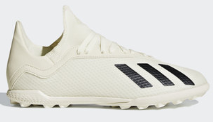Adidas X Tango 18.3 Turf Boots - Off White and Core Black