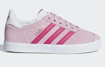 Adidas Gazelle Shoes - Clear Pink and Real Magenta 