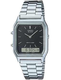 Casio Mens AQ230A-1DMQ Anadigital Watch