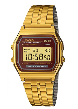 Casio Mens A159WGEA-5D Retro Digital Watch 