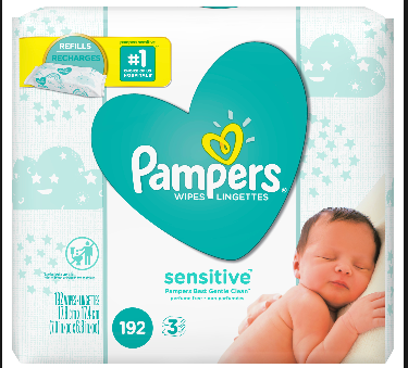 Pampers Sensitive Wipes (12 Months Plus)