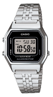 Casio Ladies Retro Watch - LA680WA-1DF