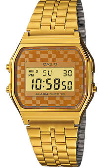 Casio Mens A159WGEA-9ADF Retro Digital Watch 