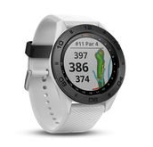 Garmin Approach S60 White with White Silicone Band