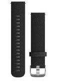 Garmin 20mm Silicone Quick Release Band - Black