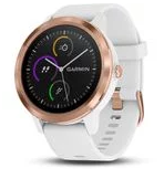 Garmin Vivoactive 3 GPS Smartwatch - Rose Gold/White