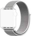 PiFit Grey Apple Watch Strap / Band Nylon Loop 38/40mm - Series 1,2,3,4